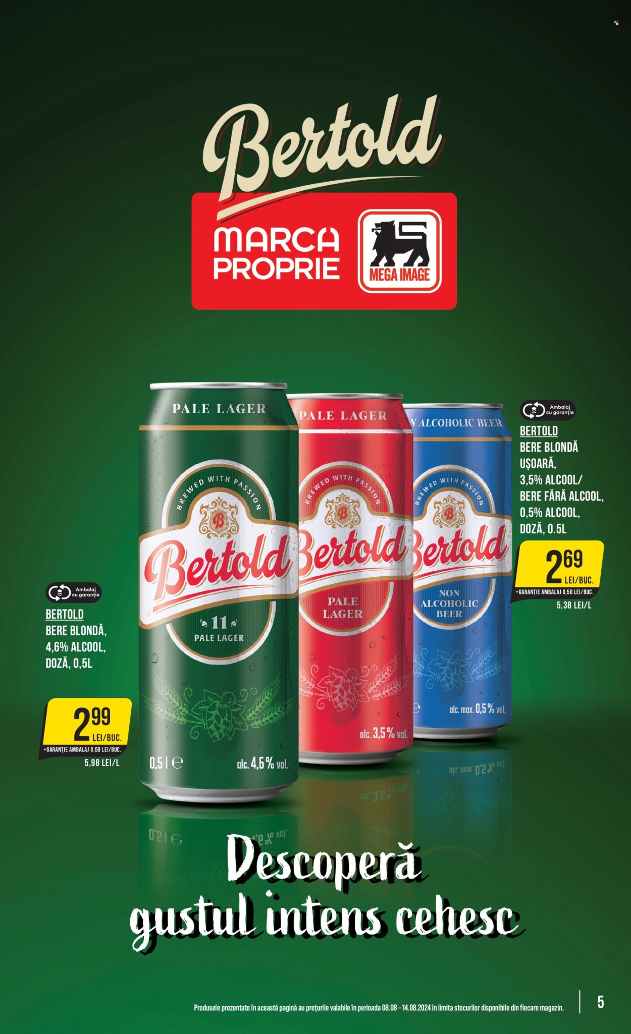 Catalog Mega Image - 08.08.2024 - 14.08.2024. Pagina 5