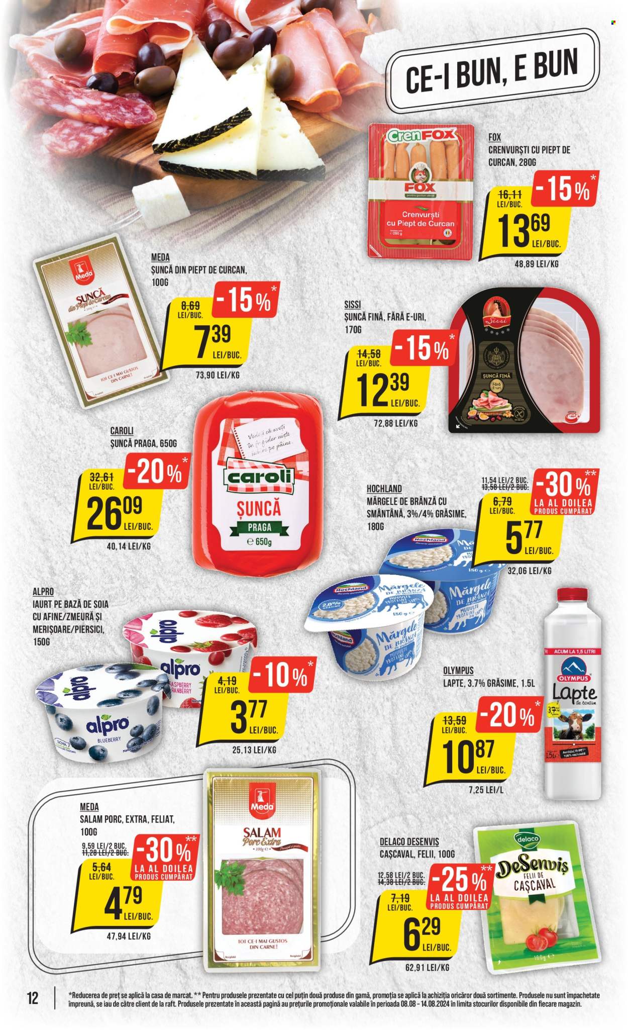 Catalog Mega Image - 08.08.2024 - 14.08.2024. Pagina 12