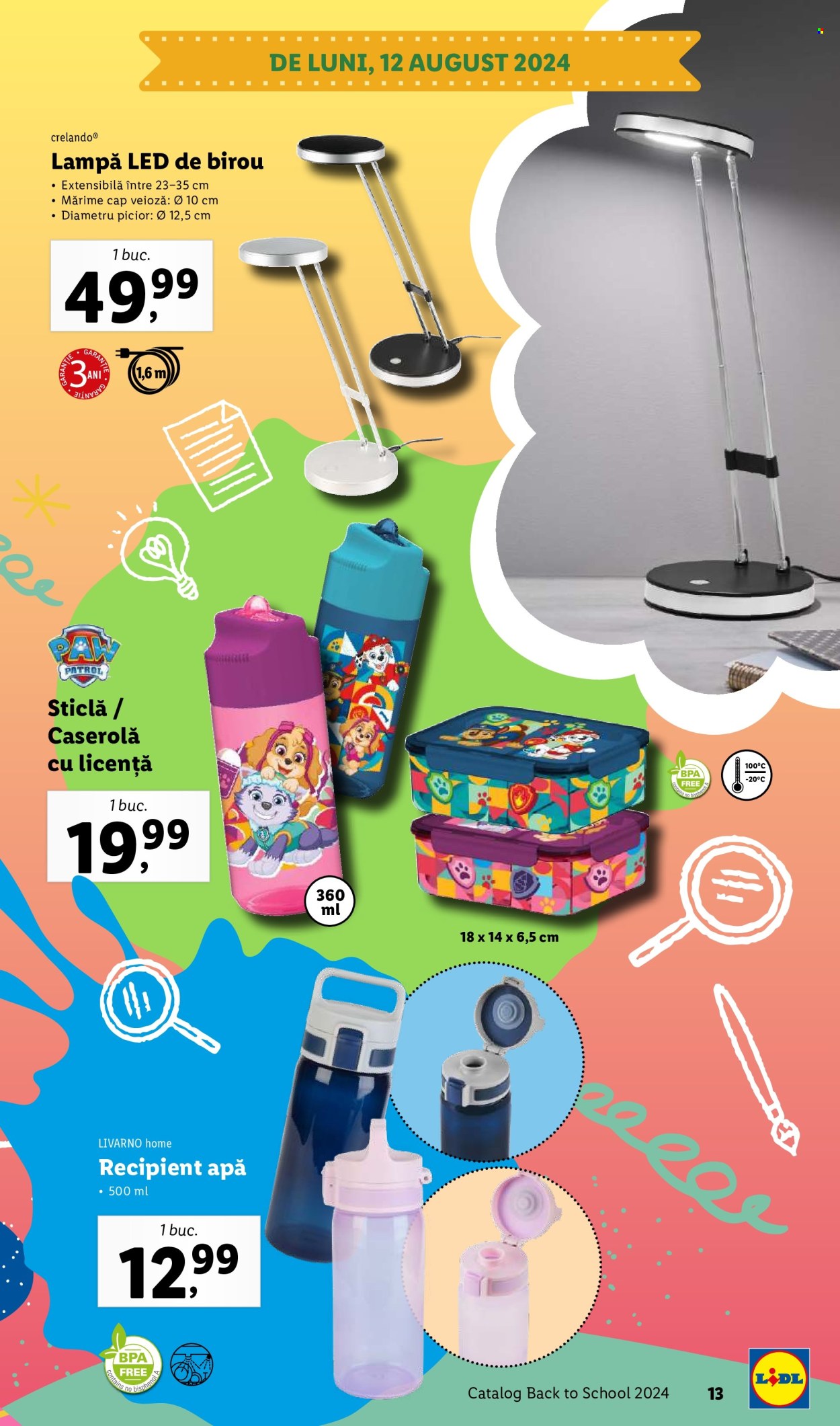 Catalog Lidl - 12.08.2024 - 01.09.2024. Pagina 13