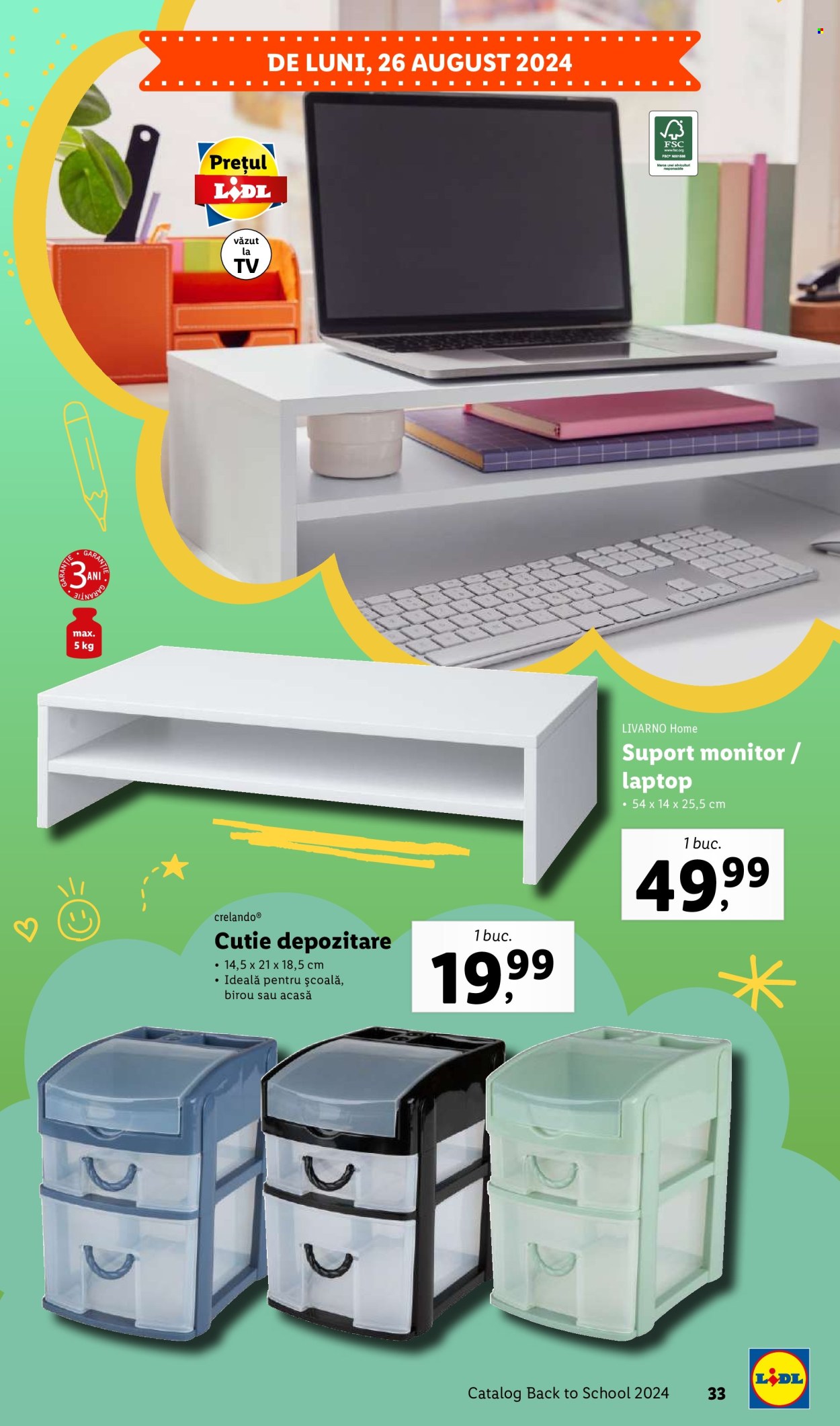 Catalog Lidl - 12.08.2024 - 01.09.2024. Pagina 33
