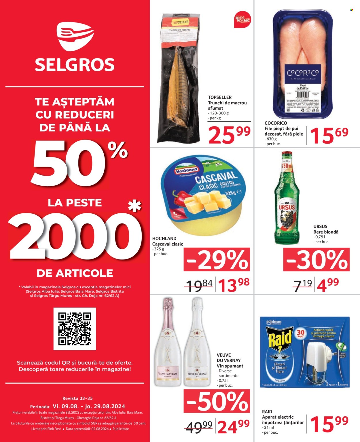 Catalog Selgros - 09.08.2024 - 29.08.2024. Pagina 1