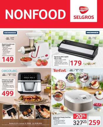 Cataloage Selgros - 09.08.2024 - 29.08.2024.