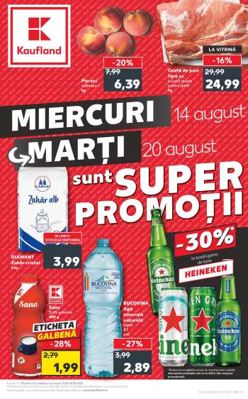 Cataloage Kaufland - 14.08.2024 - 20.08.2024.