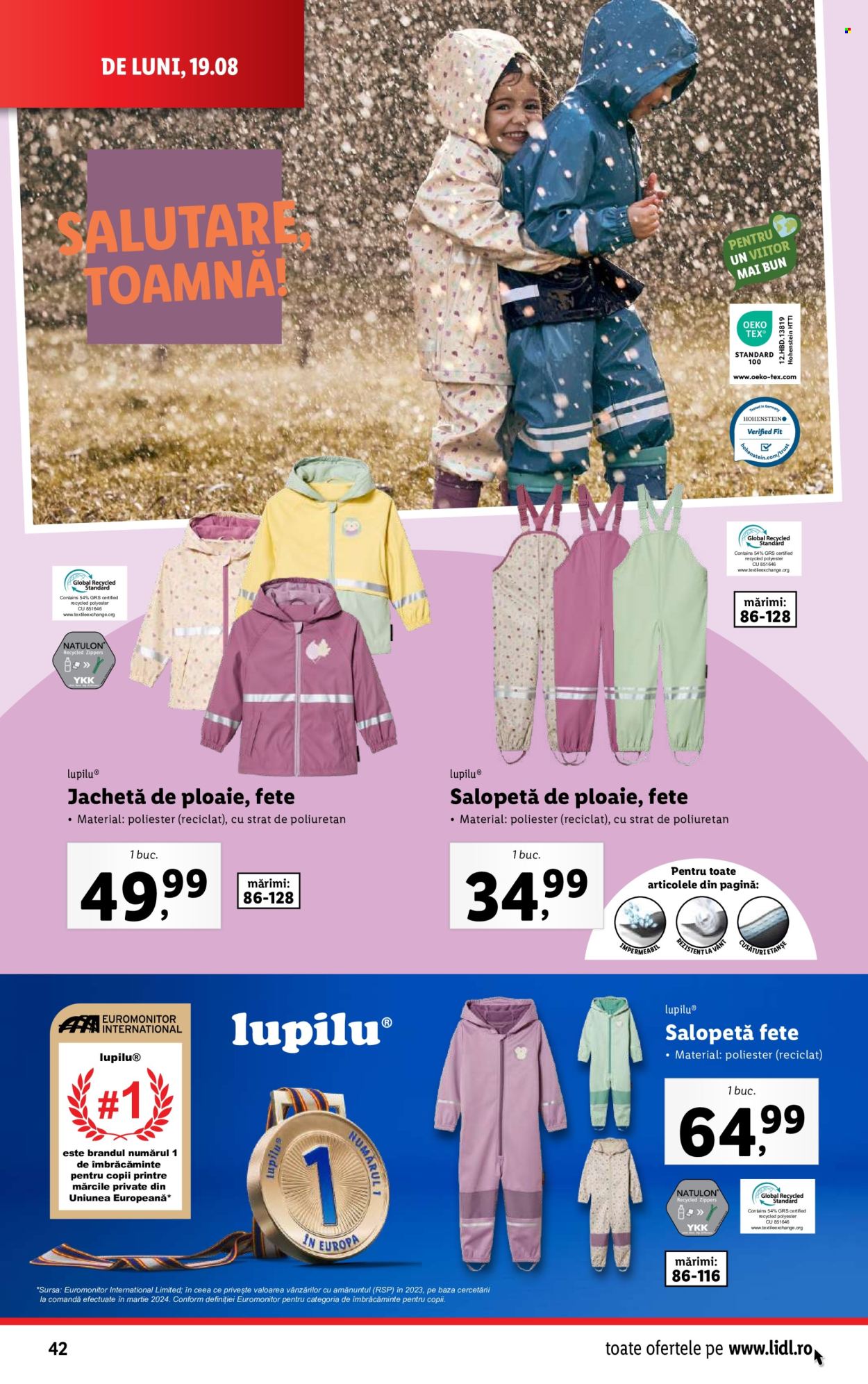 Catalog Lidl - 19.08.2024 - 25.08.2024. Pagina 42