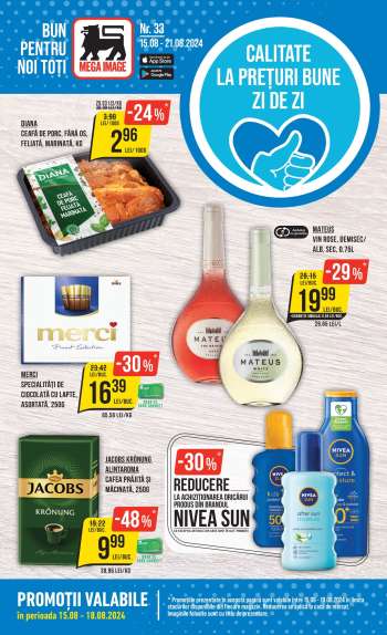 Cataloage Mega Image - 15.08.2024 - 21.08.2024.