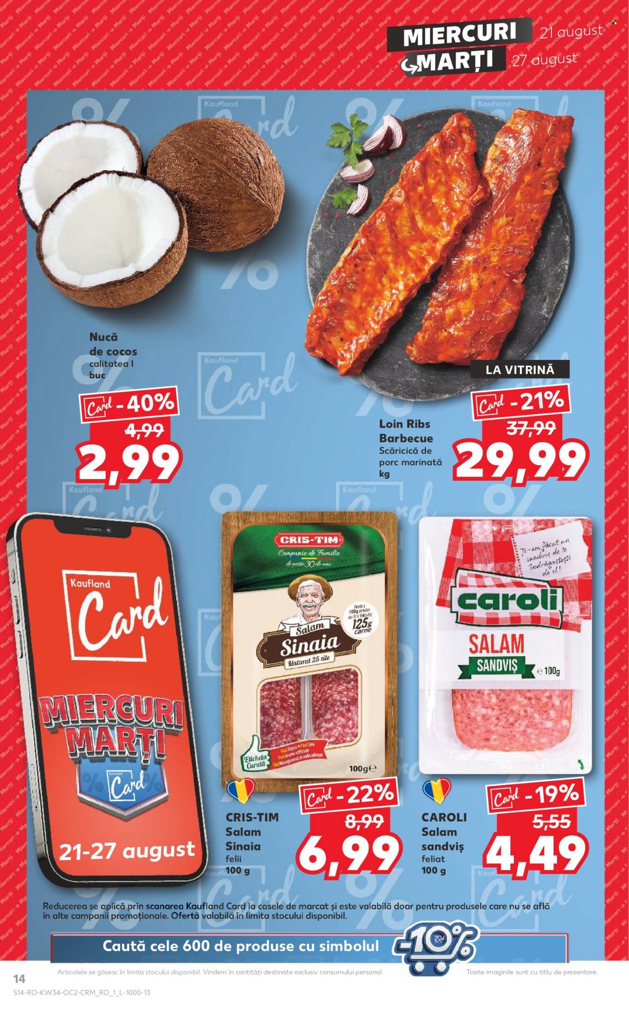Catalog Kaufland - 21.08.2024 - 27.08.2024. Pagina 14