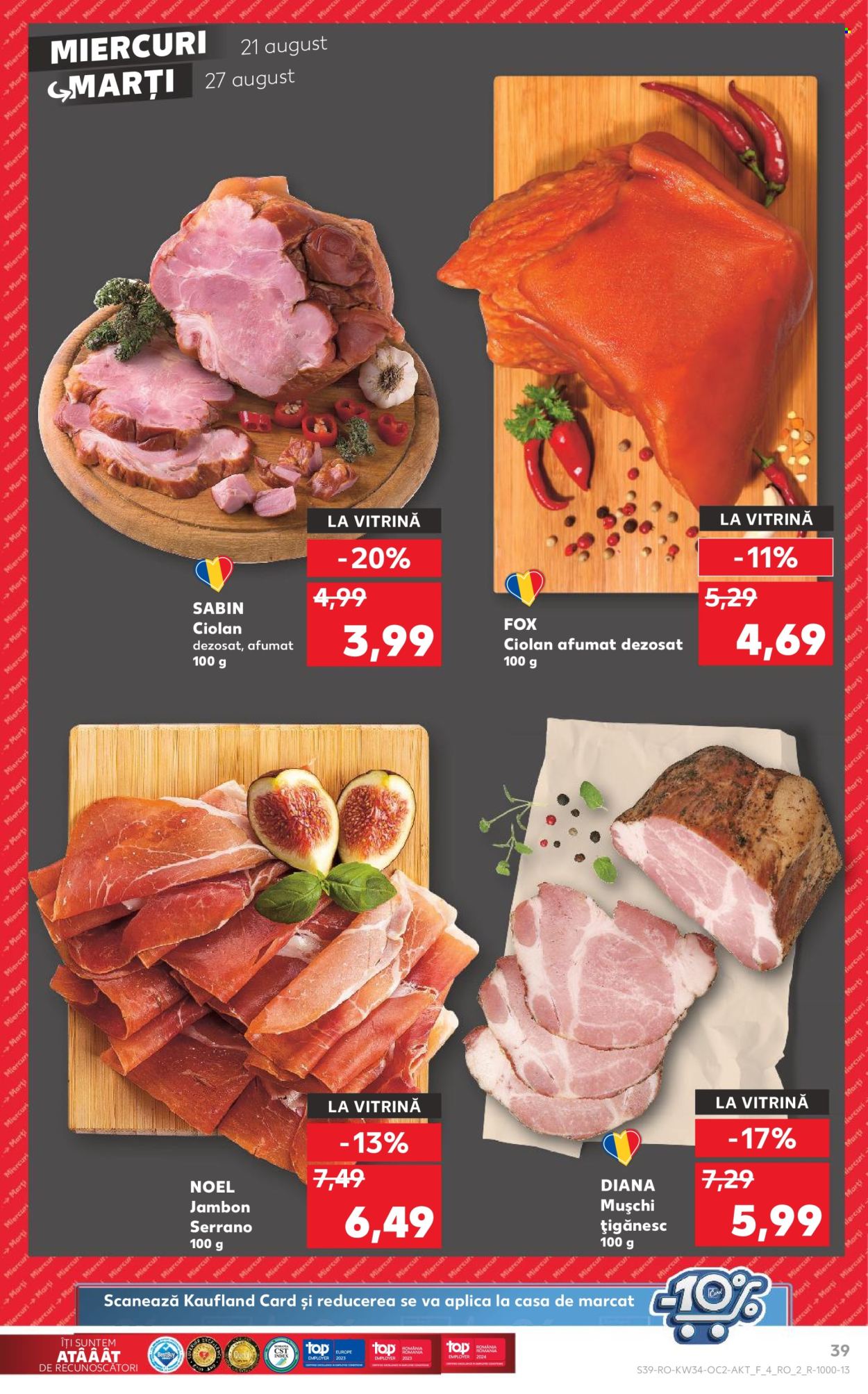 Catalog Kaufland - 21.08.2024 - 27.08.2024. Pagina 39