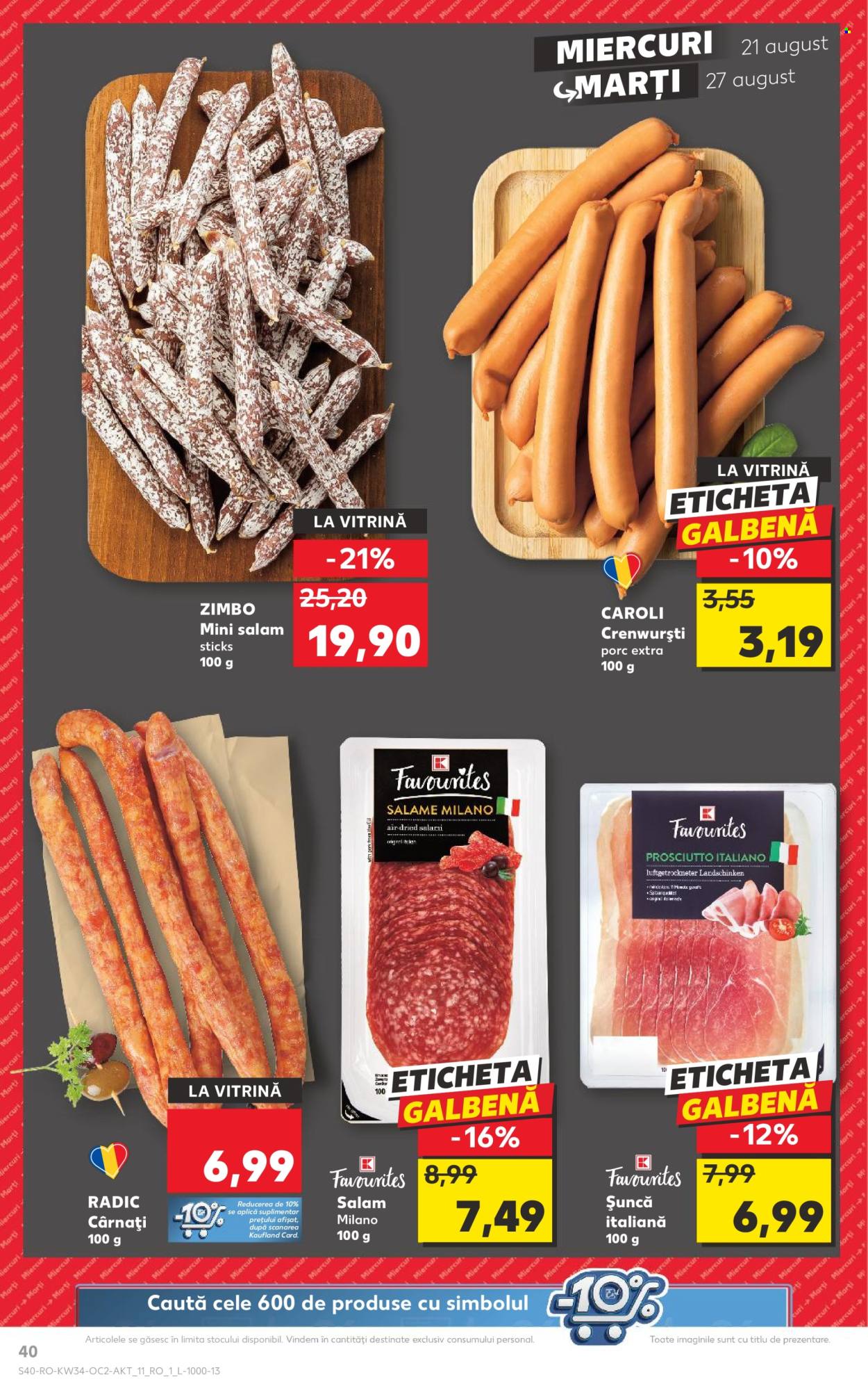 Catalog Kaufland - 21.08.2024 - 27.08.2024. Pagina 40