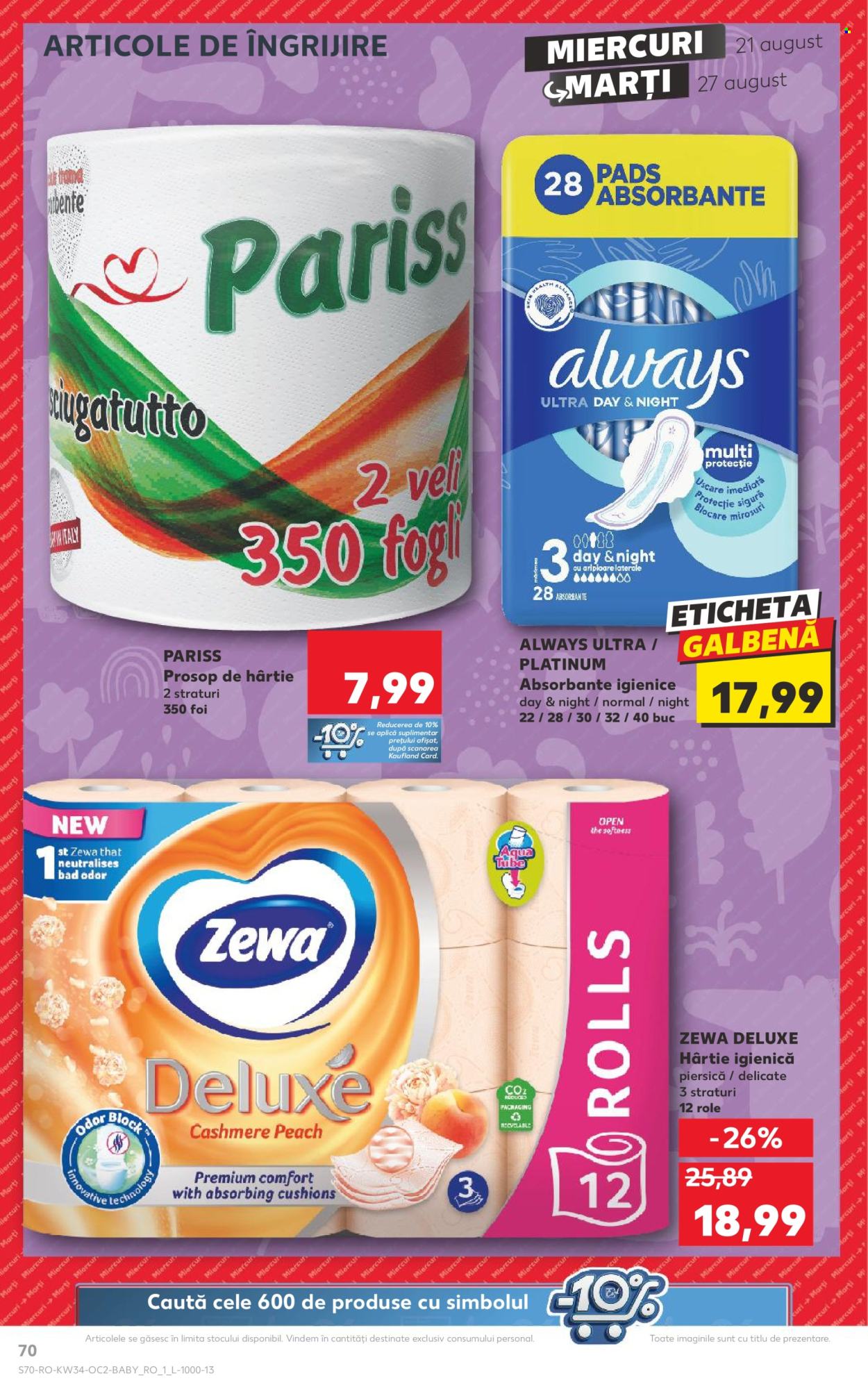 Catalog Kaufland - 21.08.2024 - 27.08.2024. Pagina 70