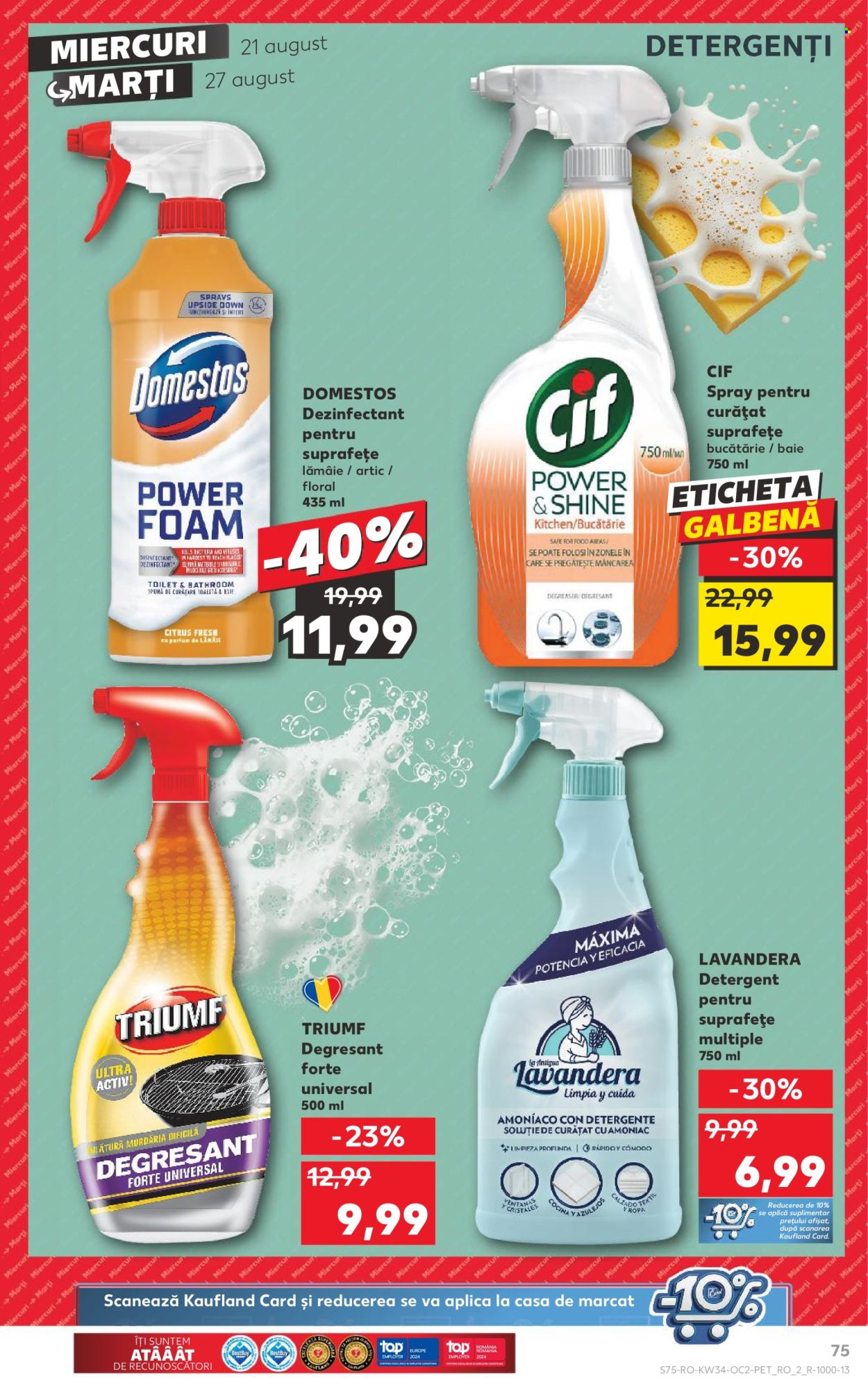 Catalog Kaufland - 21.08.2024 - 27.08.2024. Pagina 75