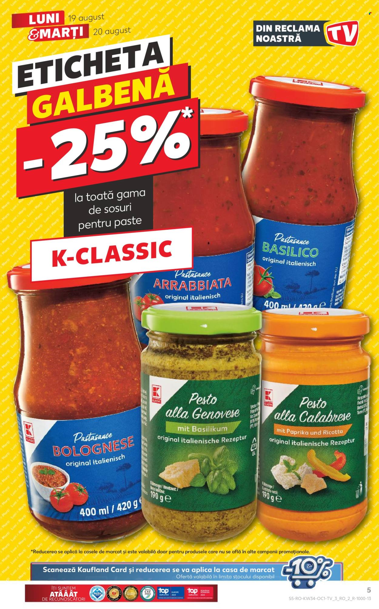 Catalog Kaufland - 19.08.2024 - 20.08.2024. Pagina 5
