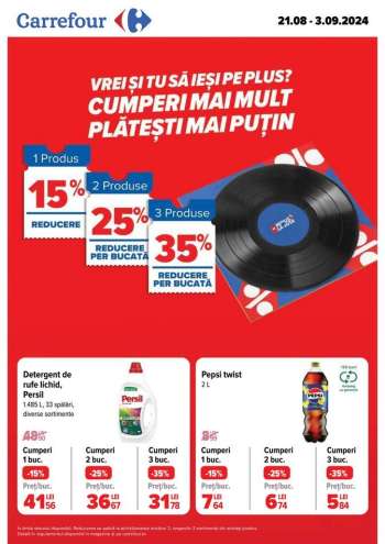 Cataloage Carrefour - 21.08.2024 - 03.09.2024.