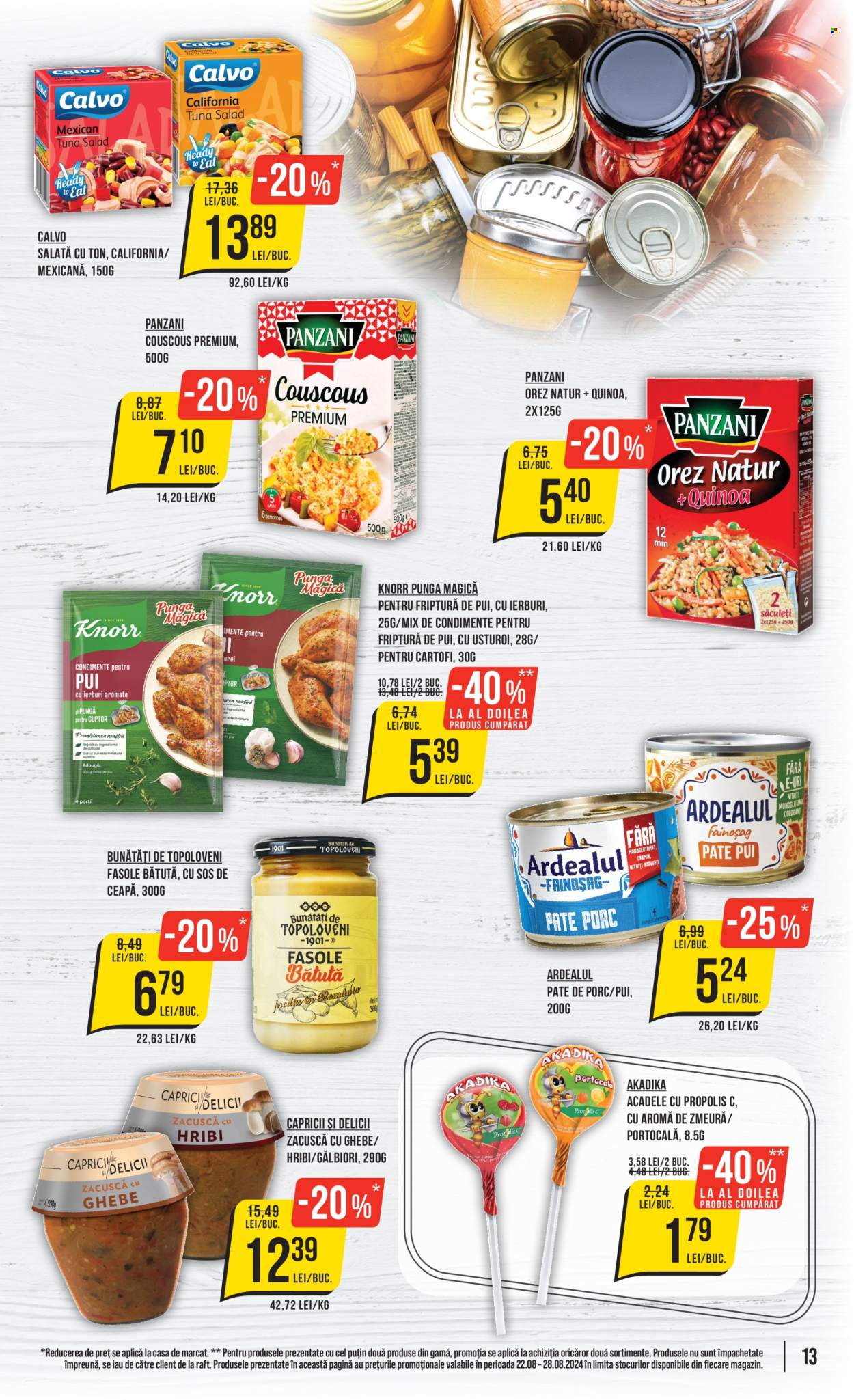Catalog Mega Image - 22.08.2024 - 28.08.2024. Pagina 13