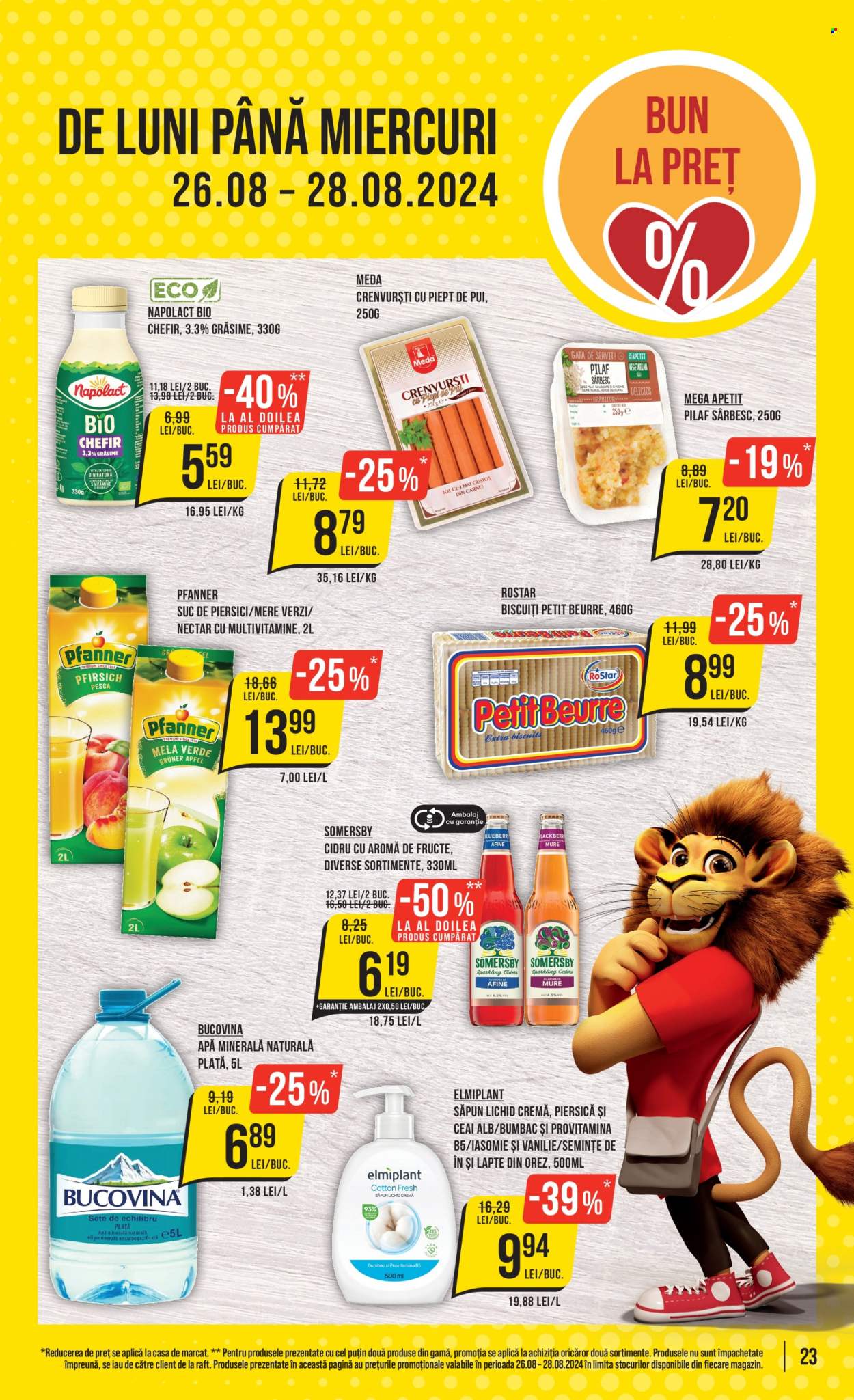 Catalog Mega Image - 22.08.2024 - 28.08.2024. Pagina 23