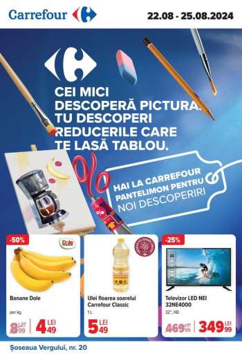 Cataloage Carrefour - 22.08.2024 - 25.08.2024.