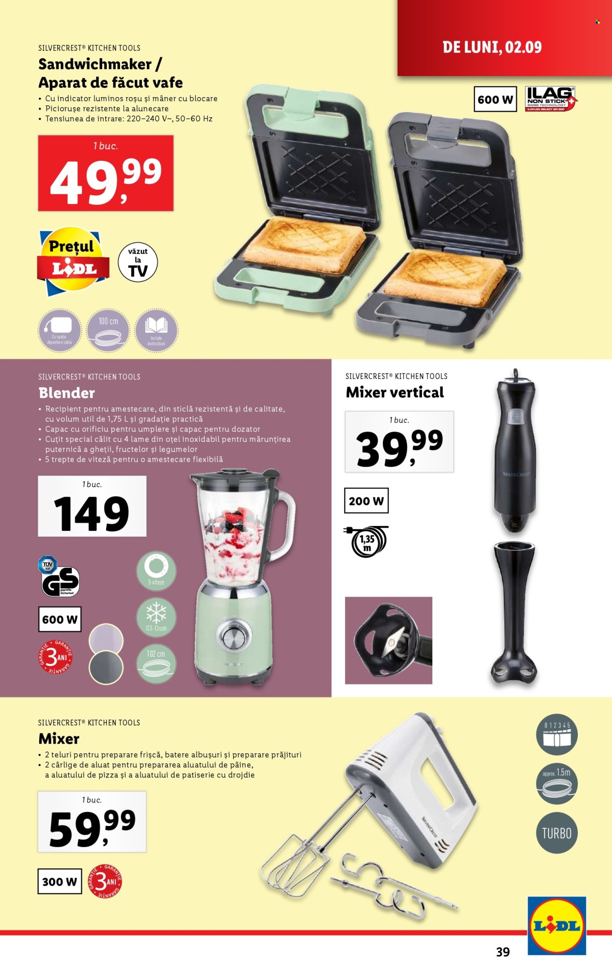 Catalog Lidl - 02.09.2024 - 08.09.2024. Pagina 39