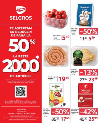 Cataloage Selgros - 30.08.2024 - 19.09.2024.
