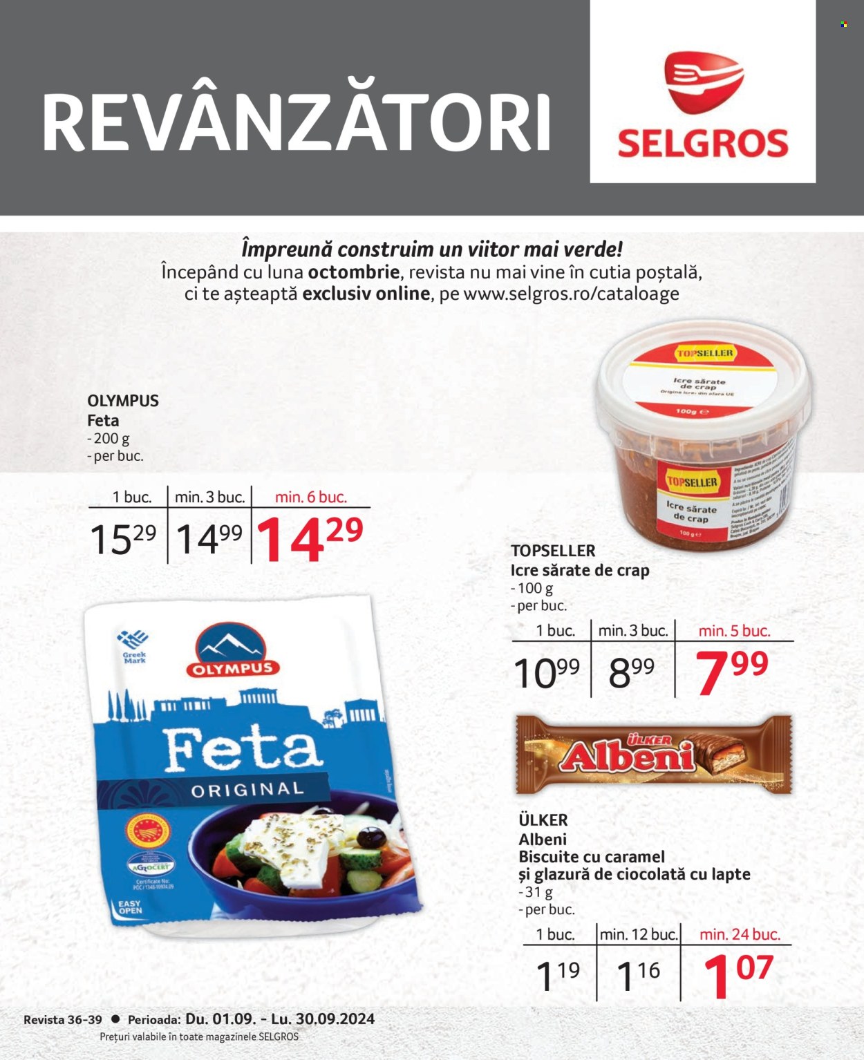 Catalog Selgros - 01.09.2024 - 30.09.2024. Pagina 1