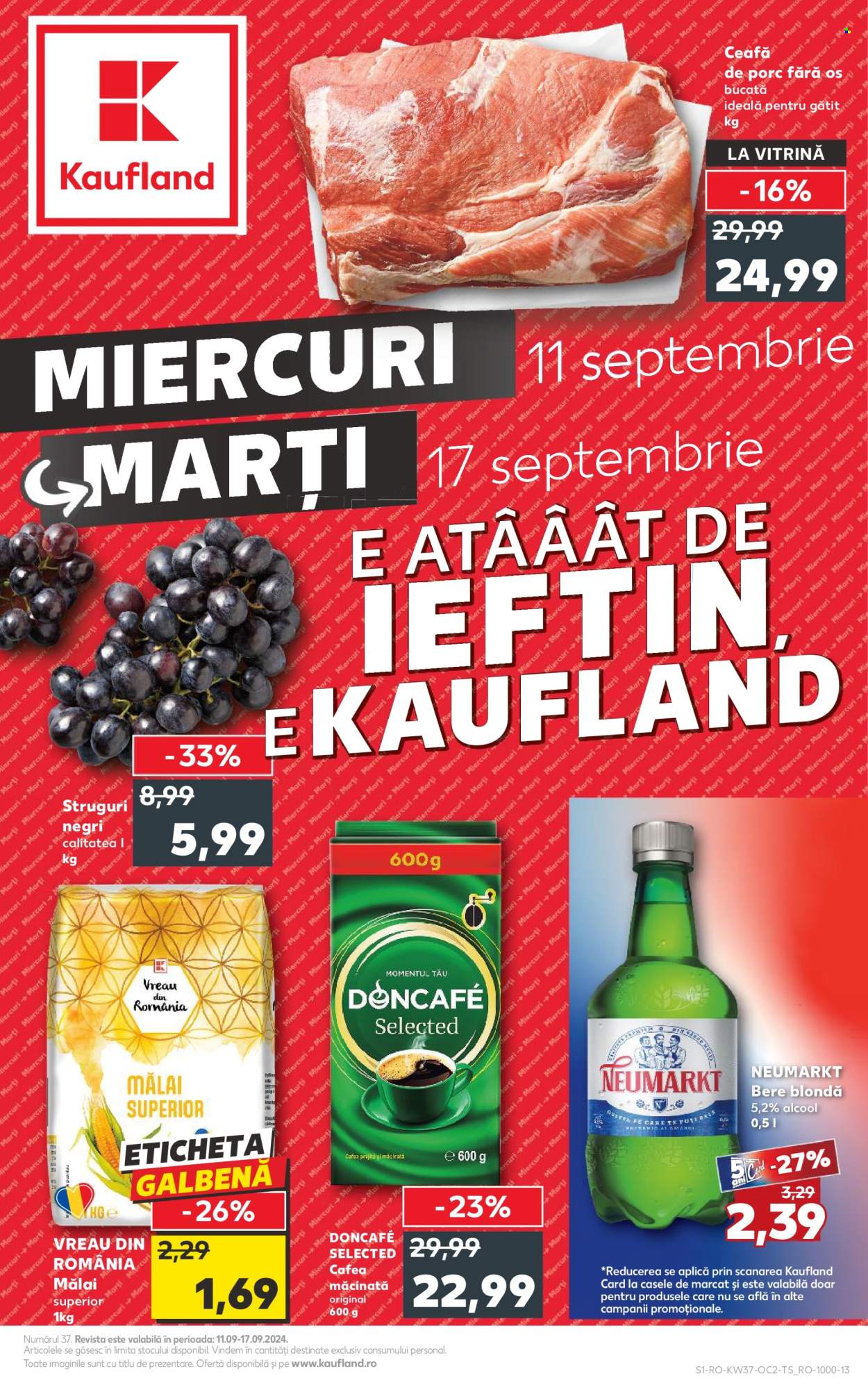 Catalog Kaufland - 11.09.2024 - 17.09.2024. Pagina 1