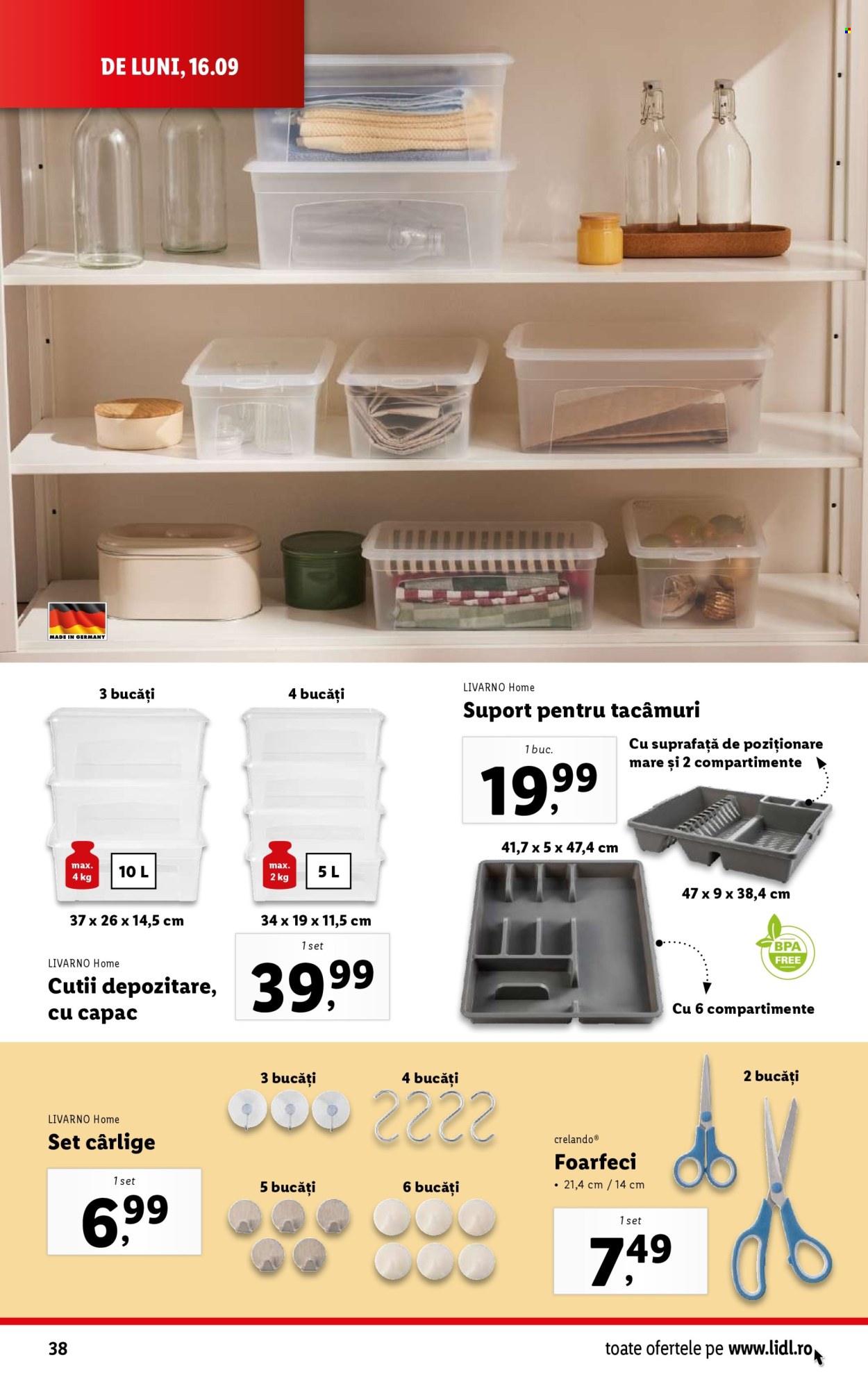 Catalog Lidl - 16.09.2024 - 22.09.2024. Pagina 38