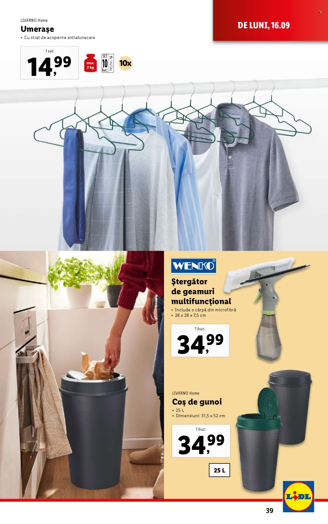 Catalog Lidl - 16.09.2024 - 22.09.2024. Pagina 39