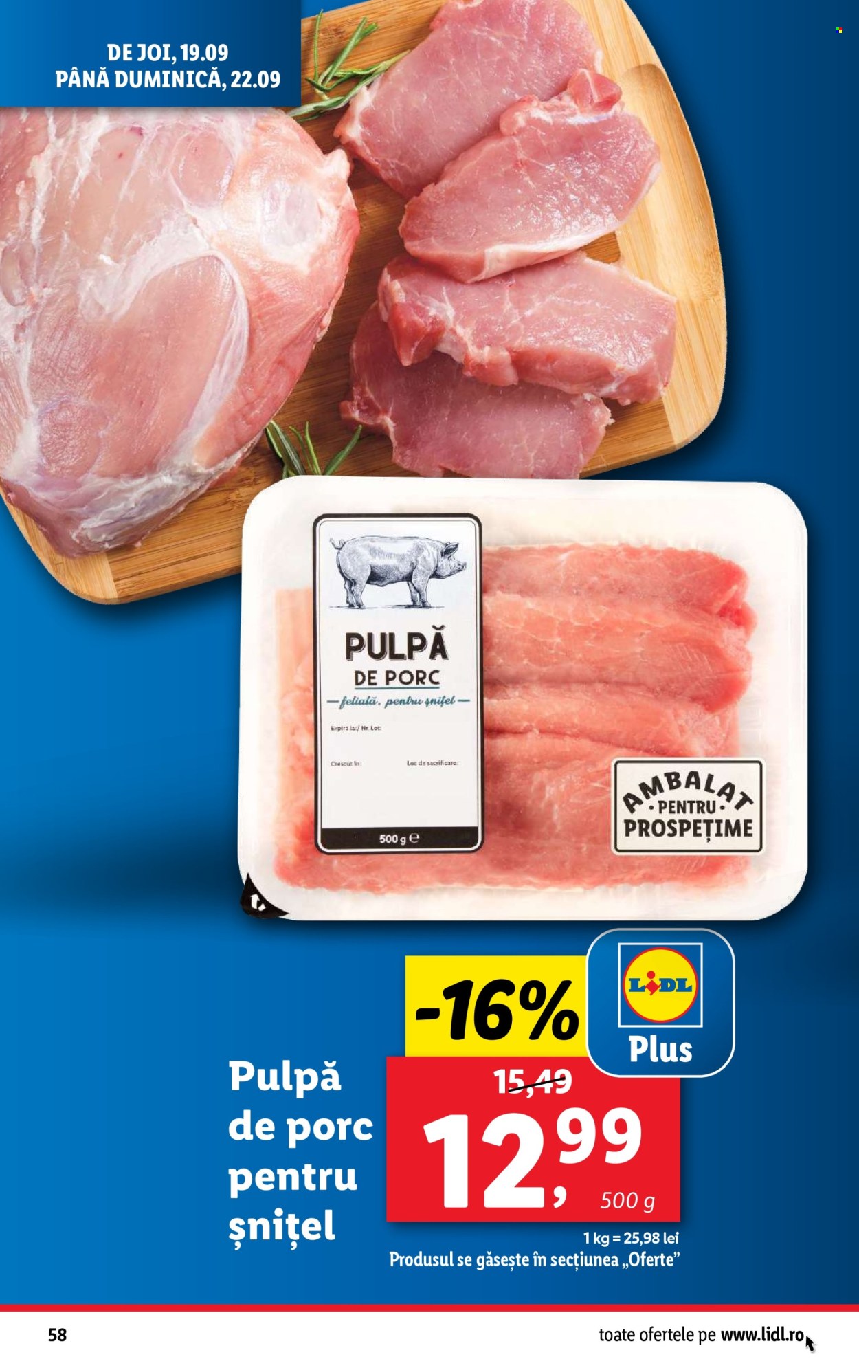 Catalog Lidl - 16.09.2024 - 22.09.2024. Pagina 58