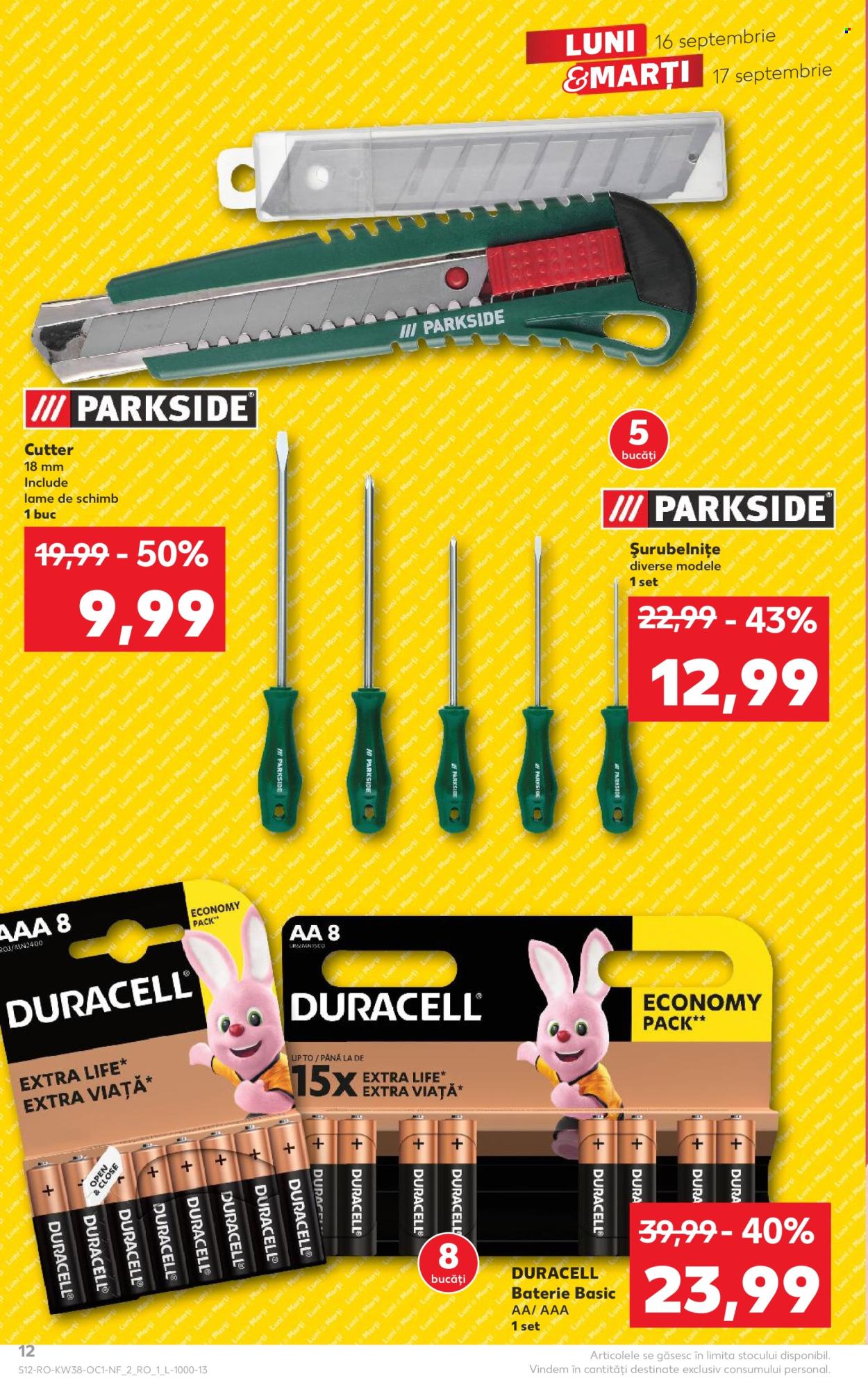 Catalog Kaufland - 16.09.2024 - 17.09.2024. Pagina 12