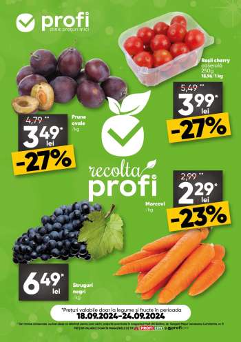 Cataloage Profi City - 18.09.2024 - 24.09.2024.