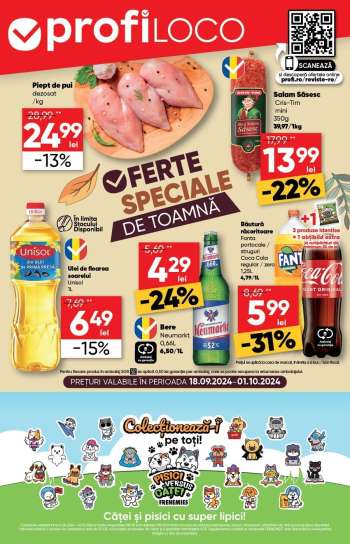 Cataloage Profi Loco - 18.09.2024 - 01.10.2024.