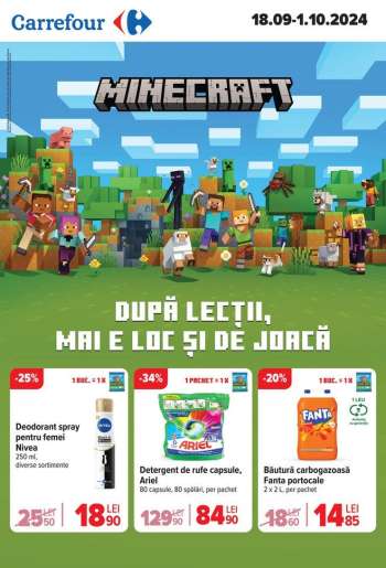 Cataloage Carrefour - 18.09.2024 - 01.10.2024.