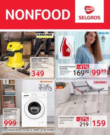 Cataloage Selgros - 20.09.2024 - 03.10.2024.