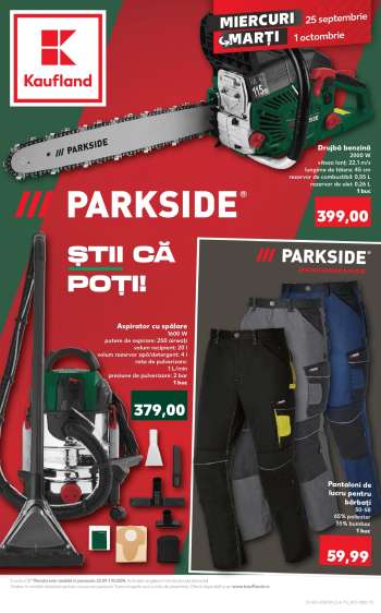 Cataloage Kaufland - 25.09.2024 - 01.10.2024.
