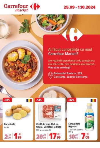 Cataloage Carrefour - 25.09.2024 - 01.10.2024.