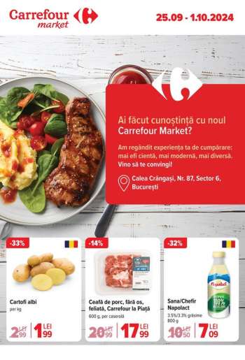 Cataloage Carrefour - 25.09.2024 - 01.10.2024.