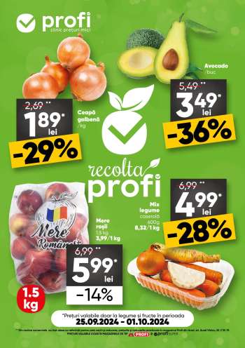 Cataloage Profi - 25.09.2024 - 01.10.2024.