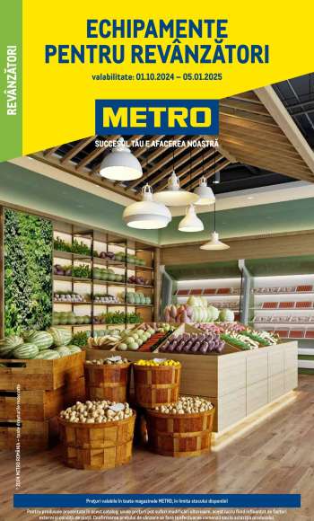 Cataloage Metro - 01.10.2024 - 05.01.2025.