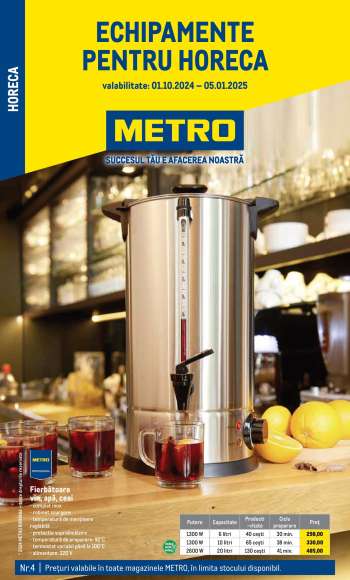 Cataloage Metro - 01.10.2024 - 05.01.2025.