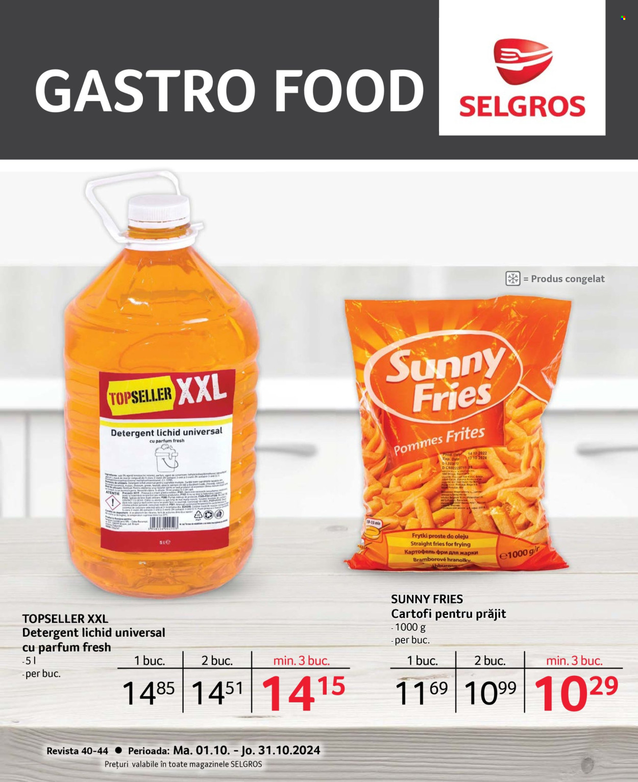 Catalog Selgros - 01.10.2024 - 31.10.2024. Pagina 1