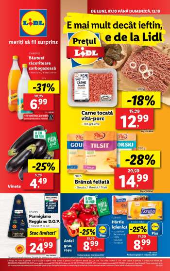 Cataloage Lidl - 07.10.2024 - 13.10.2024.