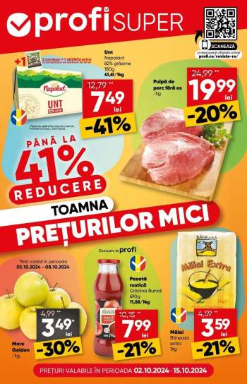 Cataloage Profi - 02.10.2024 - 15.10.2024.