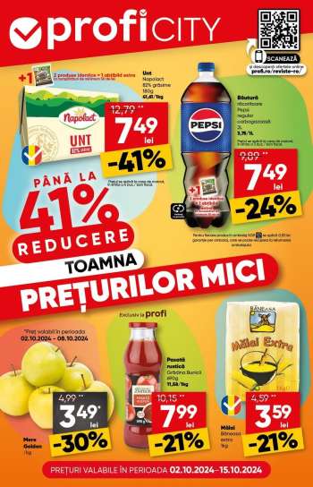 Cataloage Profi City - 02.10.2024 - 15.10.2024.