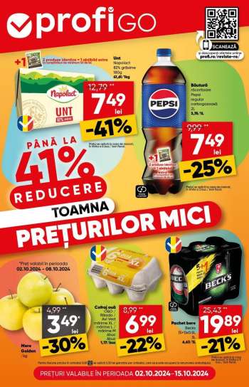 Cataloage Profi GO - 02.10.2024 - 15.10.2024.