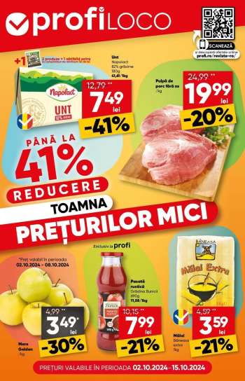 Cataloage Profi Loco - 02.10.2024 - 15.10.2024.