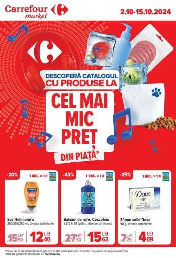 Cataloage Carrefour - 02.10.2024 - 15.10.2024.