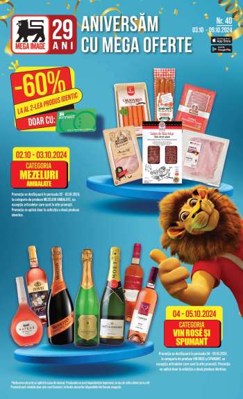 Cataloage Mega Image - 03.10.2024 - 09.10.2024.