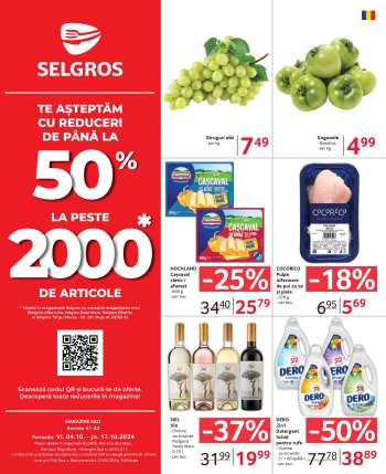Cataloage Selgros - 04.10.2024 - 17.10.2024.
