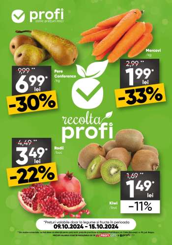 Cataloage Profi City - 09.10.2024 - 15.10.2024.
