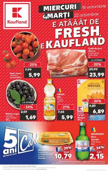 Cataloage Kaufland - 16.10.2024 - 22.10.2024.