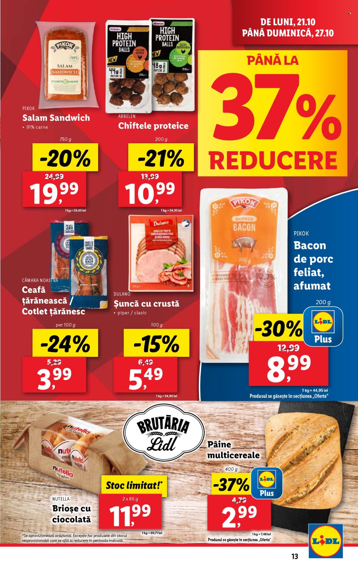 Catalog Lidl - 21.10.2024 - 27.10.2024. Pagina 13