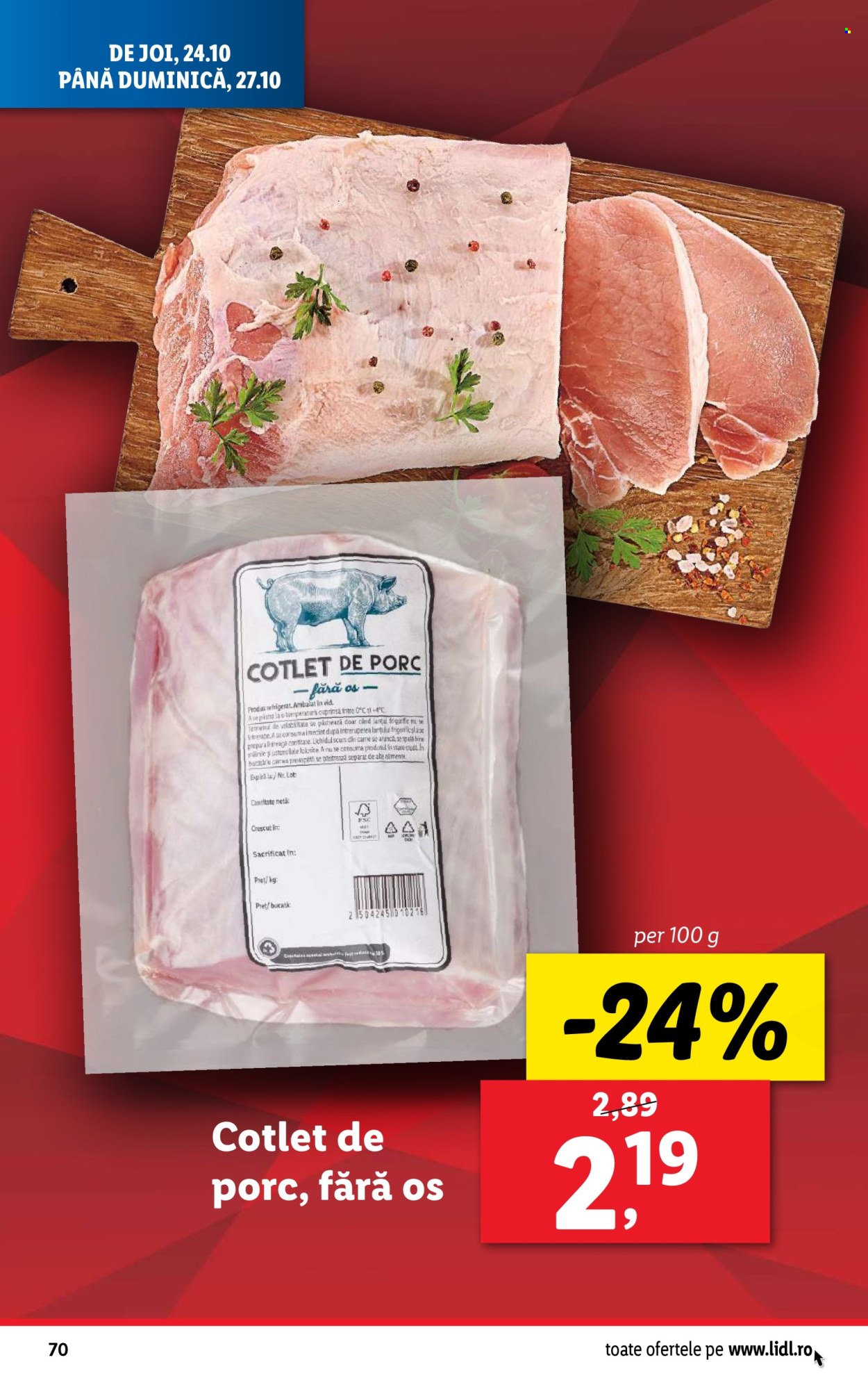 Catalog Lidl - 21.10.2024 - 27.10.2024. Pagina 70